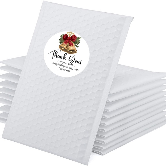 Holiday Theme Thank You Stickers - Picture 3 of 4